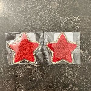 Stoney Clover Lane Glitter Varsity Star Ruby